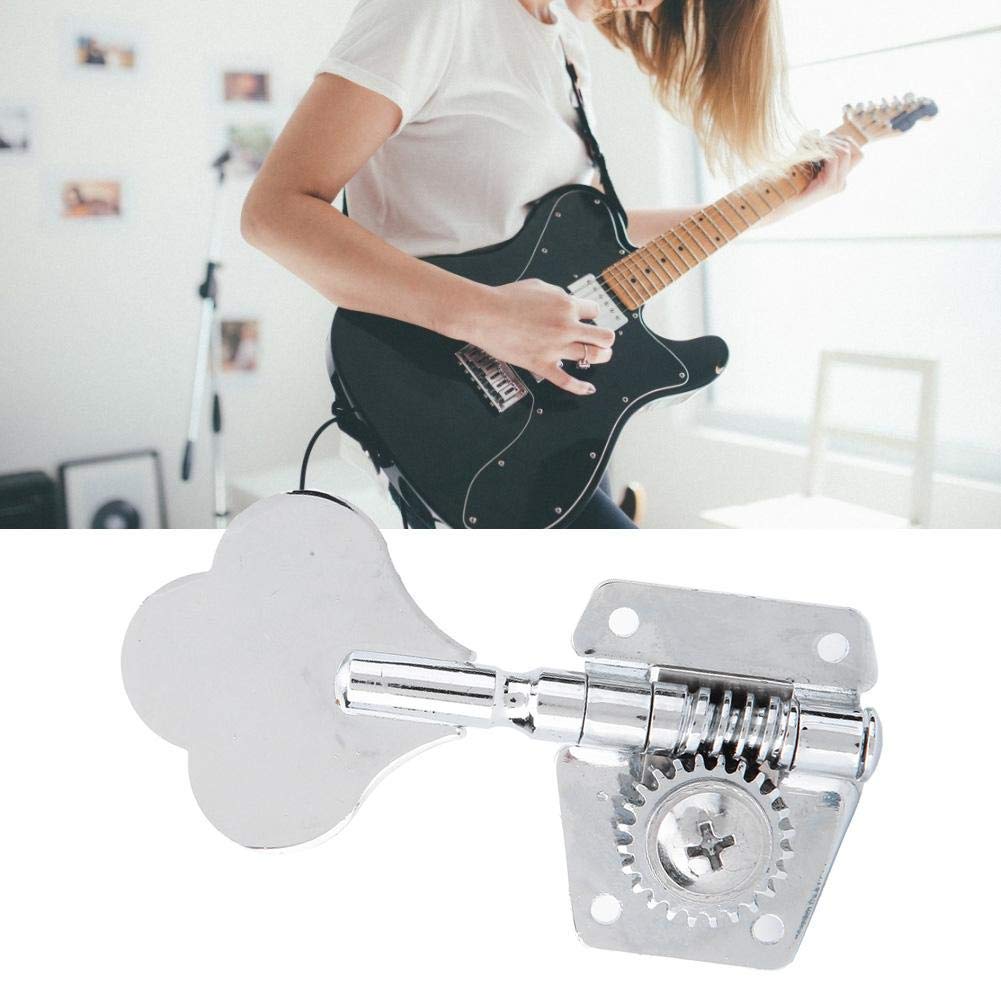 Electric Bass Tuning Pegs, Open Machine Heads String Tuning Key Pegs Tuners for Electric Bass(for Left Row)